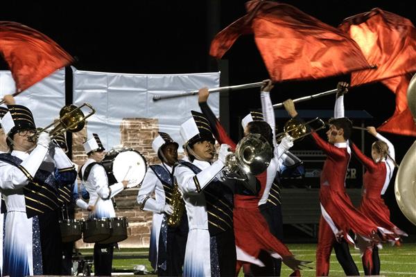 Severna Park High School Marching Band Performing